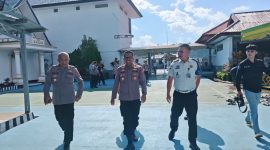 Rutan Kelas IIB Kotamobagu memperkuat koordinasi keamanan dengan Polres Kotamobagu melalui pertemuan bersama Kapolres Kotamobagu yang baru, AKBP Kholik, Selasa (28/7/2026).