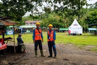 PT PLN (Persero) memastikan pasokan listrik tetap andal selama pelaksanaan Lomba Masamper bertema "Oikumene Bermazmur" di Kampung Manalu, Kecamatan Tamako, Kabupaten Kepulauan Sangihe.