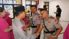 Polda Sulawesi Utara menggelar serah terima jabatan (Sertijab) Pejabat Utama (PJU) dan Kapolres jajaran di Aula Presisi Polda Sulut, Rabu (8/7/2026).