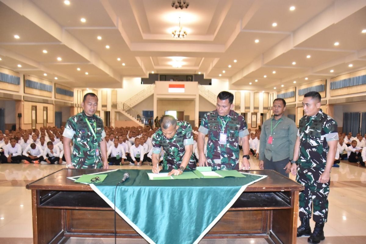 444 Calon Tamtama Prajurit Karier (PK) TNI AD Gelombang II Tahun Anggaran 2026 dinyatakan lulus seleksi dan berhak mengikuti pendidikan