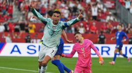 Timnas Portugal memastikan langkah ke babak 16 besar Piala Dunia 2026 usai menaklukkan Kroasia dengan skor 2-1 pada laga babak 32 besar yang berlangsung di Toronto Stadium, Jumat (3/7/2026).