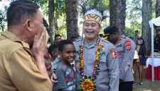 Astamaops Kapolri, Komjen Pol. Dr. Muhammad Fadil Imran, M.Si., mengunjungi Pusat Olah Seni (POS) di Distrik Wesaput, Kabupaten Jayawijaya, Papua Pegunungan, Selasa (14/7/2026).