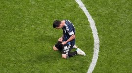 Lionel Messi menjadi sosok kunci di balik kemenangan Albiceleste