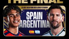 Final Piala Dunia 2026 akan menghadirkan laga impian antara juara bertahan Timnas Argentina dan juara Euro 2024 Timnas Spanyol.