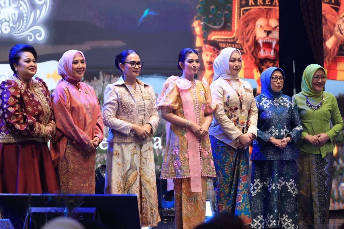 Ketua Umum Seruni Kabinet Merah Putih, Selvi Gibran Rakabuming, resmi membuka Bazar Kreasi Bhayangkari Nusantara (KBN) 2026 di Jakarta Convention Center (JCC), Rabu (22/7/2026).