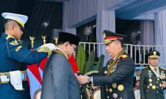 Presiden Prabowo Terima Medali Loka Praja Samrakshana pada Hari Bhayangkara ke-80