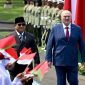 Presiden Prabowo Subianto menyambut kedatangan Presiden Republik Belarus Aleksandr Lukashenko dalam rangka kunjungan kenegaraan di Istana Merdeka, Jakarta, pada Kamis, 2 Juli 2026. Foto: BPMI Setpres/Cahyo