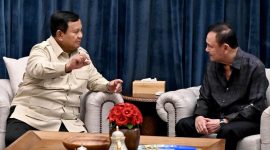 Presiden Prabowo Subianto menerima kunjungan Perdana Menteri Thailand periode 2001–2006, Thaksin Shinawatra di kediaman pribadi Presiden di Kertanegara, Jakarta, pada Rabu malam, 8 Juli 2026. Foto: BPMI Setpres/Cahyo