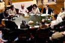 Presiden Prabowo Subianto menerima Ketua Dewan Ekonomi Nasional (DEN) Luhut Binsar Pandjaitan, beserta jajaran Dewan Ekonomi Nasional di kediaman pribadinya di Hambalang, Kabupaten Bogor, Provinsi Jawa Barat, pada Selasa petang, 14 Juli 2026. Foto: BPMI Setpres/Rusman