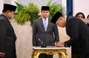 Presiden Prabowo Subianto secara resmi melantik Sudaryono sebagai Kepala Badan Gizi Nasional (BGN) di Istana Negara, Jakarta, pada Rabu, 22 Juli 2026. Foto: BPMI Setpres/Cahyo