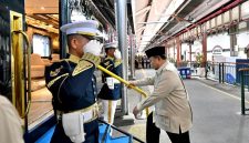 Presiden Prabowo Subianto melanjutkan rangkaian kunjungan kerjanya menuju Kabupaten Batang menggunakan moda transportasi KA Nusantara Explorer, pada Kamis, 30 Juli 2026 Foto: BPMI Setpres/Cahyo