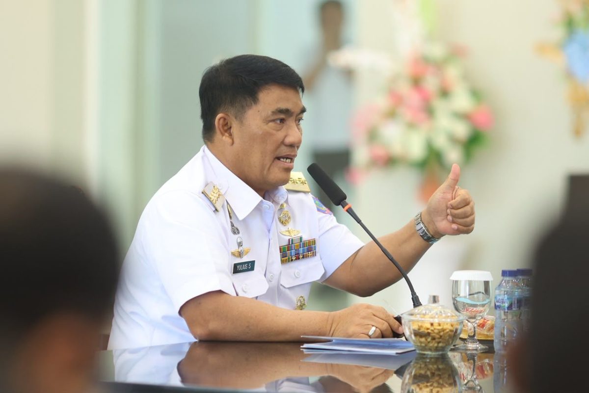 Gubernur Sulawesi Utara Mayjen TNI (Purn) Yulius Selvanu.(ist)
