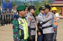 Polres Bolaang Mongondow Utara memperkuat kesiapsiagaan menghadapi dampak musim kemarau akibat fenomena El Nino dengan menggelar Apel Gelar Pasukan Tanggap Bencana di Lapangan Apel Polres Bolmong Utara, Selasa (4/8/2026).