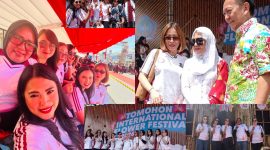 Dewan Pimpinan Cabang (DPC) Srikandi Jaga Desa Kabupaten Minahasa menunjukkan komitmennya dalam mendukung pariwisata dan ekonomi daerah dengan berpartisipasi hadir dalam ajang tahunan Tomohon International Flower Festival (TIFF) 2026.