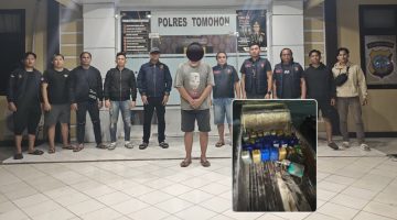 Unit Reaksi Cepat (URC) Polres Tomohon di bawah pimpinan Kasat Reskrim Polres Tomohon berhasil mengungkap dugaan penyalahgunaan Bahan Bakar Minyak (BBM) bersubsidi jenis solar di wilayah hukum Polres Tomohon.
