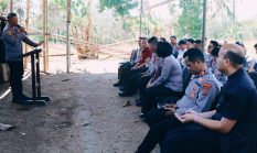 Polres Minahasa Hadirkan Program Samsung Binrohtal dan Kongkow dengan Warga Kembuan