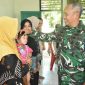 Panglima Kodam XIII/Merdeka, Mayor Jenderal TNI Mirza Agus, S.I.P., mengunjungi prajurit beserta keluarga di Kompi Senapan A Yonif 713/Satya Tama dan Koramil 1314-01/Kwandang, Jumat (1/8/2026).