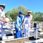 Peringatan Hari Ulang Tahun (HUT) ke-1 Kodaeral VIII diisi dengan ziarah rombongan ke Taman Makam Pahlawan (TMP) Kairagi, Manado, Senin (3/8/2026).