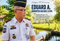 Kepala Lapas Kelas III Amurang, Eduard A. Robertus Kaligis, S.Sos.,(Foto:Yudi/Pilar)