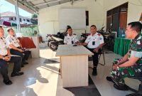 Koordinasi dipimpin Kepala Bapas Kelas I Manado Marulye T.S.T. Simbolon, didampingi Pembimbing Kemasyarakatan Ahli Madya Robert Derry, Kepala Seksi Bimbingan Klien Dewasa Fernando Langi, dan Kasubsi Bimbingan Kemasyarakatan James Tololiu.