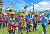 PT PLN (Persero) Unit Pelaksana Pelayanan Pelanggan (UP3) Tahuna menggelar Apel dan Inspeksi Peralatan Siaga untuk memastikan keandalan pasokan listrik menjelang peringatan Hari Ulang Tahun (HUT) ke-81 Kemerdekaan Republik Indonesia.