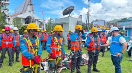 PT PLN (Persero) Unit Pelaksana Pelayanan Pelanggan (UP3) Tahuna menggelar Apel dan Inspeksi Peralatan Siaga untuk memastikan keandalan pasokan listrik menjelang peringatan Hari Ulang Tahun (HUT) ke-81 Kemerdekaan Republik Indonesia.