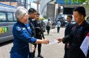 Biddokkes Polda Sulawesi Utara menyiagakan 11 tenaga medis dan tiga unit ambulans Polri untuk mendukung pelayanan kesehatan selama Tomohon International Flower Festival (TIFF) 2026, Sabtu (8/8/2026).