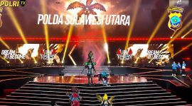 Polda Sulawesi Utara (Sulut) menorehkan prestasi dalam ajang E-Sports Kapolri Cup 2026 yang digelar di Indonesia Arena, kawasan Gelora Bung Karno (GBK), Jakarta, Sabtu (8/8/2026).