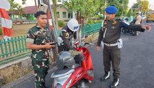 Polisi Militer Kodam (Pomdam) XIII/Merdeka menggelar Operasi Penegakan dan Penertiban (Gaktib) melalui pemeriksaan kendaraan prajurit TNI di wilayah Kodam XIII/Merdeka, Senin (11/8/2026).