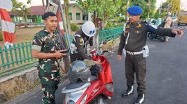 Polisi Militer Kodam (Pomdam) XIII/Merdeka menggelar Operasi Penegakan dan Penertiban (Gaktib) melalui pemeriksaan kendaraan prajurit TNI di wilayah Kodam XIII/Merdeka, Senin (11/8/2026).