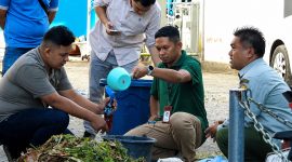 PLN UP3 Tahuna mendorong budaya peduli lingkungan melalui Sosialisasi Pengolahan Sampah Organik, Senin (11/8/2026).