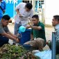 PLN UP3 Tahuna mendorong budaya peduli lingkungan melalui Sosialisasi Pengolahan Sampah Organik, Senin (11/8/2026).