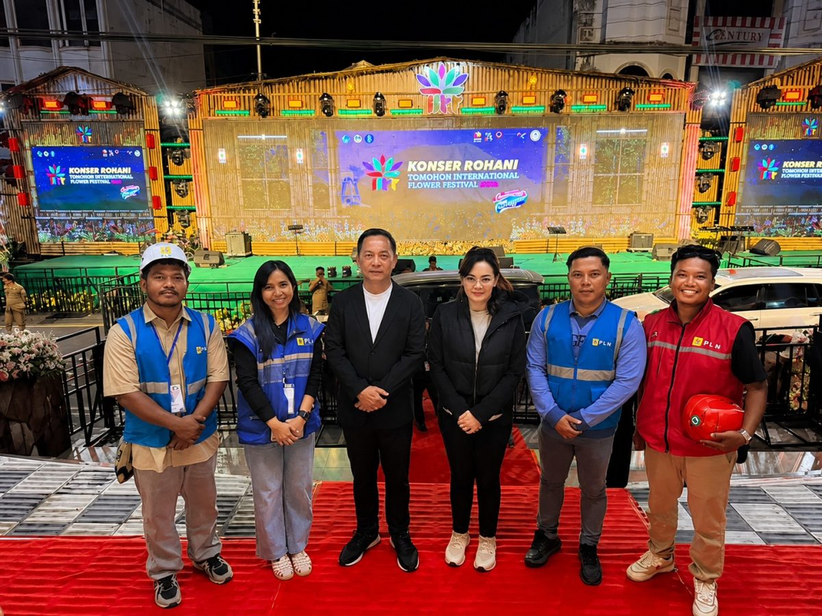 PLN memastikan pasokan listrik tetap andal selama pelaksanaan Tomohon International Flower Festival (TIFF) 2026 di Kota Tomohon, Sulawesi Utara.