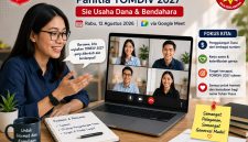 Ilustrasi rapat evaluasi melalui Google Meet