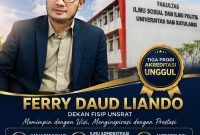 Dekan FISIP Unsrat Dr. Ferry Daud Liando, S.IP., M.Si.,(ist)