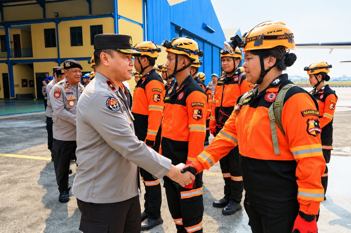 Polri kembali mengirim personel, tim SAR, anjing pelacak K9, dan bantuan logistik untuk memperkuat penanganan gempa bumi di Nusa Tenggara Timur (NTT).