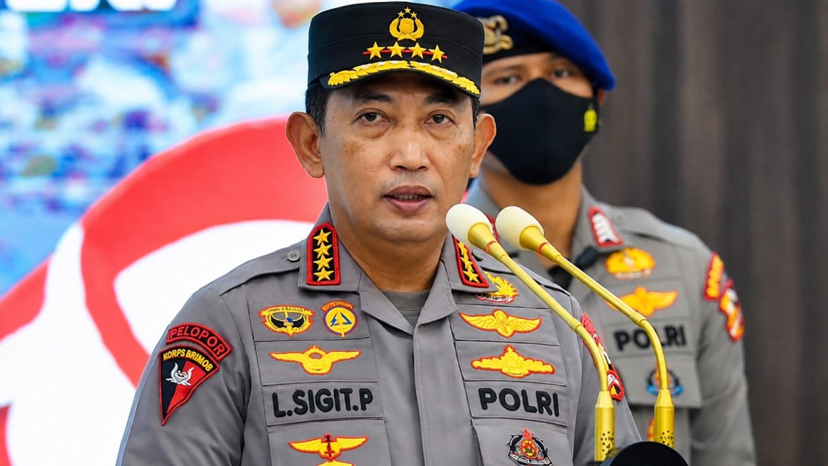 Kapolri Jenderal Listyo Sigit Prabowo