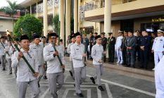 Pawai Obor Taptu Meriahkan HUT ke-81 RI di Sulawesi Utara