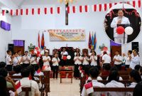 Sukacita kemerdekaan terasa berbeda dalam ibadah orang muda Gerakan Pembawa Suluh Gereja Bala Keselamatan se-Distrik Manado Werot.