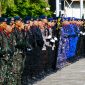 Kapolda Sulawesi Utara Irjen Pol Roycke Harry Langie memimpin upacara peringatan Hari Juang Polri Tahun 2026 di Lapangan Presisi Polda Sulut, Jumat (21/8/2026).