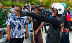 Wakapolda Sulut Pantau Kebakaran Lahan di Tinoor Dua, Api Berhasil Dipadamkan