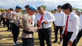 Propam Polres Bolaang Mongondow Timur (Boltim) kembali memperketat pengawasan internal melalui kegiatan Penegakan, Penertiban dan Disiplin (Gaktiblin), Senin (24/8/2026).