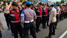 Polda Metro Jaya mengerahkan sebanyak 18.504 personel untuk mengamankan sekaligus memberikan pelayanan kepada masyarakat yang menyampaikan aspirasi melalui aksi unjuk rasa di sejumlah titik di Jakarta Pusat, Kamis (27/8/2026).