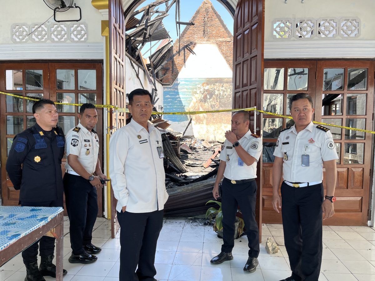 Kepala Kantor Wilayah Direktorat Jenderal Pemasyarakatan (Ditjenpas) Sulawesi Utara, Haposan Silalahi, melakukan kunjungan kerja ke Lembaga Pemasyarakatan (Lapas) Kelas IIA Manado, Kamis (27/8/2026).