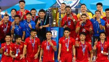 Timnas Vietnam sukses meraih gelar juara Piala AFF 2026 setelah bermain imbang 2-2 melawan Thailand pada leg kedua final.