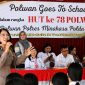 Memperingati Hari Jadi Polisi Wanita (Polwan) Republik Indonesia ke-78 tahun 2026, jajaran Polwan Polres Minahasa menggelar kegiatan Polwan Goes To School di SMP Negeri 1 Tondano, Rabu (26/8/2026).