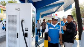 PT PLN (Persero) memperkuat ekosistem kendaraan listrik di Sulawesi Tengah dengan menambah fasilitas Stasiun Pengisian Kendaraan Listrik Umum (SPKLU) Center berteknologi fast charging di Kantor PLN UP3 Palu.