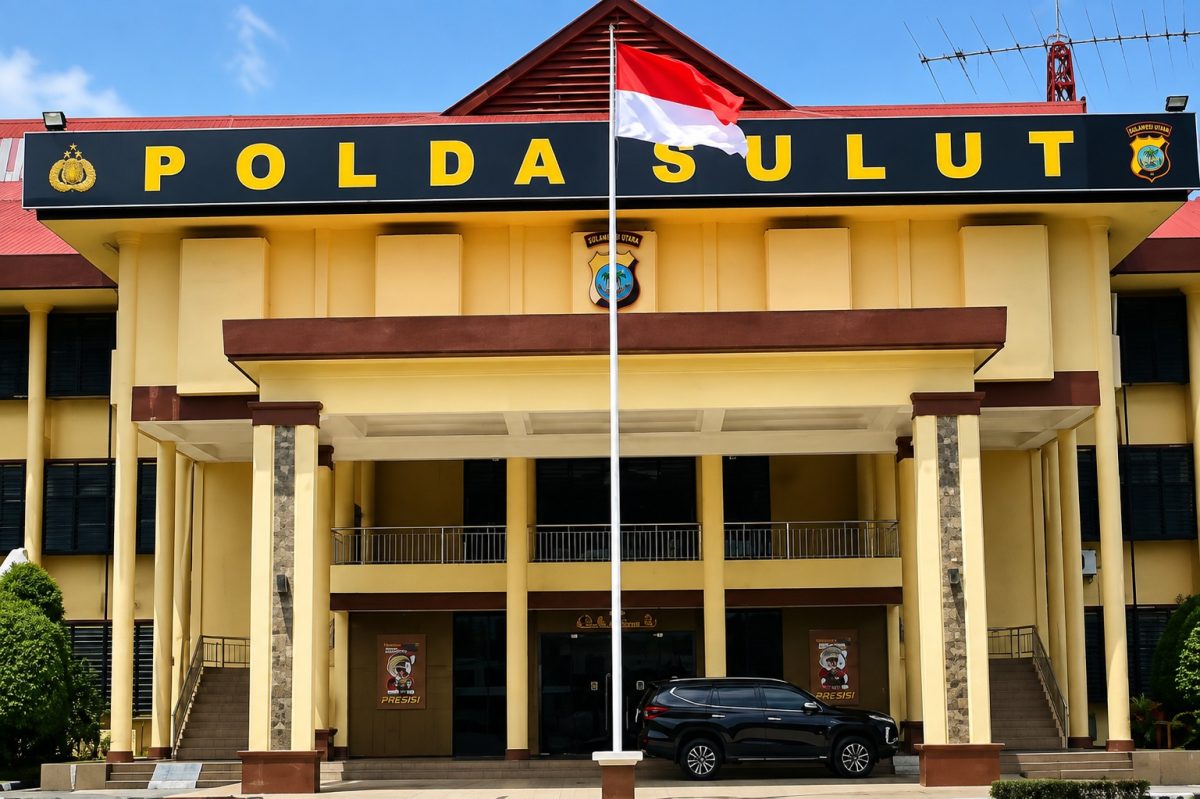 Gedung Polda Sulawesi Utara .(ist)
