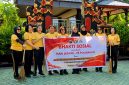 Semangat kepedulian dan toleransi ditunjukkan Polisi Wanita (Polwan) Polda Sulawesi Utara (Sulut) melalui kegiatan bakti sosial di sejumlah rumah ibadah, Jumat (28/8/2026).