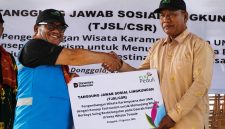 General Manager PLN UID Suluttenggo Usman Bangun meresmikan pengembangan Kawasan Wisata Karampuana di Desa Towale, Kabupaten Donggala.